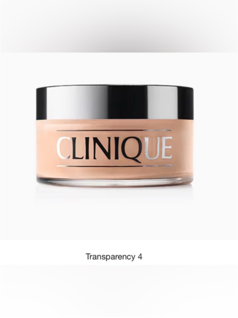 Clinique Blended Face Powder Transparency 04 Full Size 25g New in Box